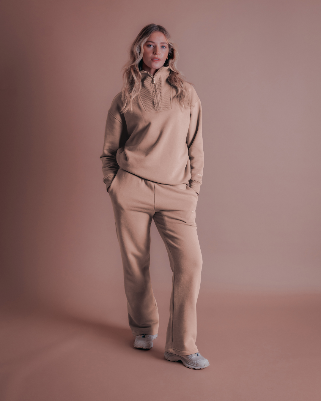 The Classic Quarter Zip - Sand