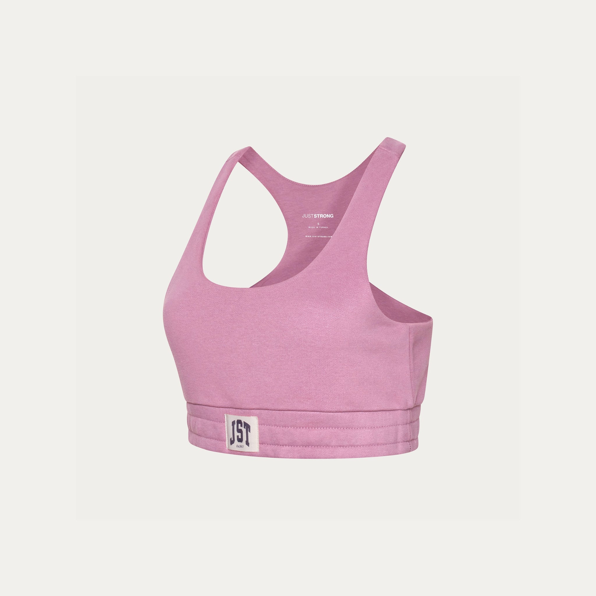 Timeout Sweatshirt Bralette - Vintage Orchid