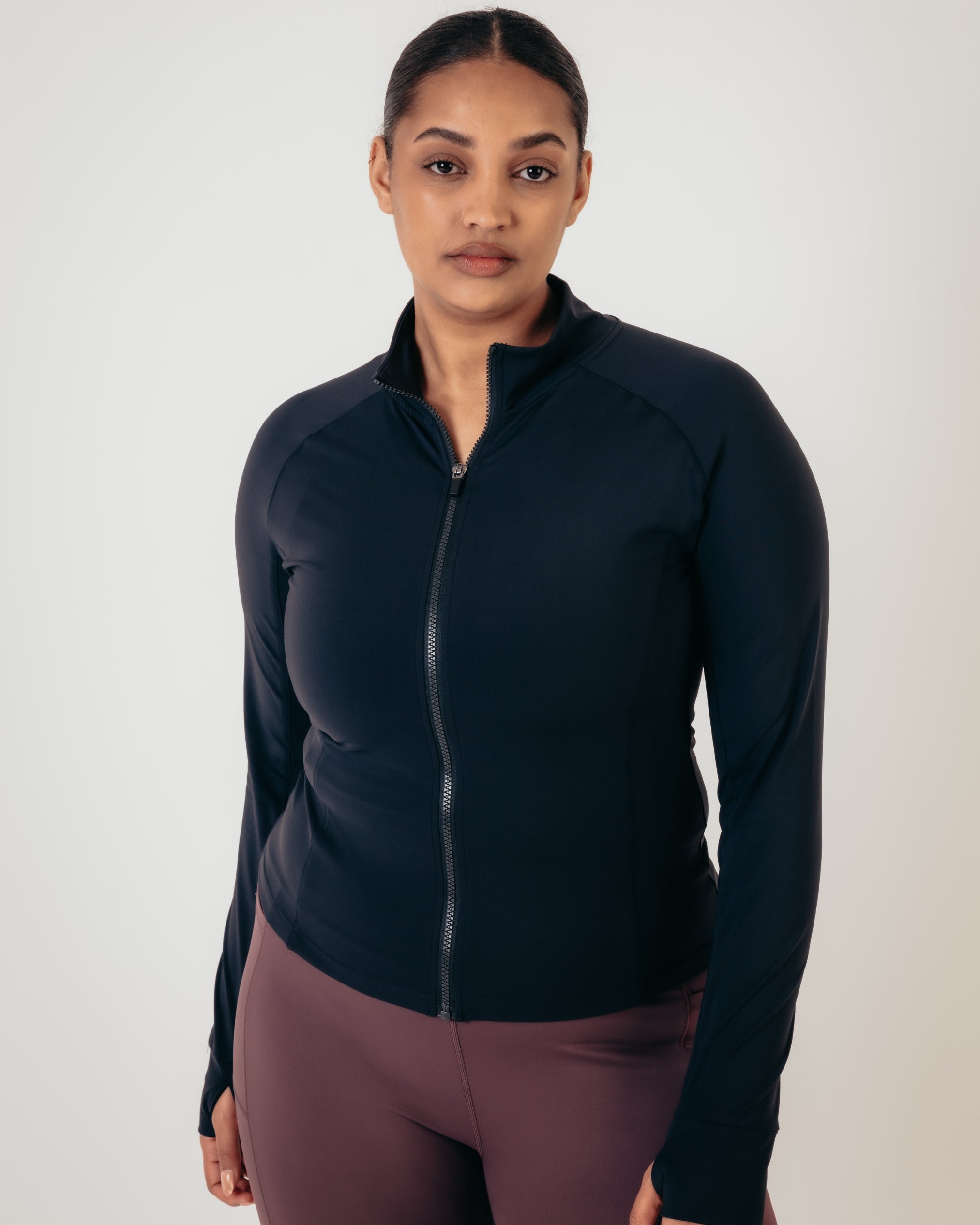 Training Zip Up Jacket - Black