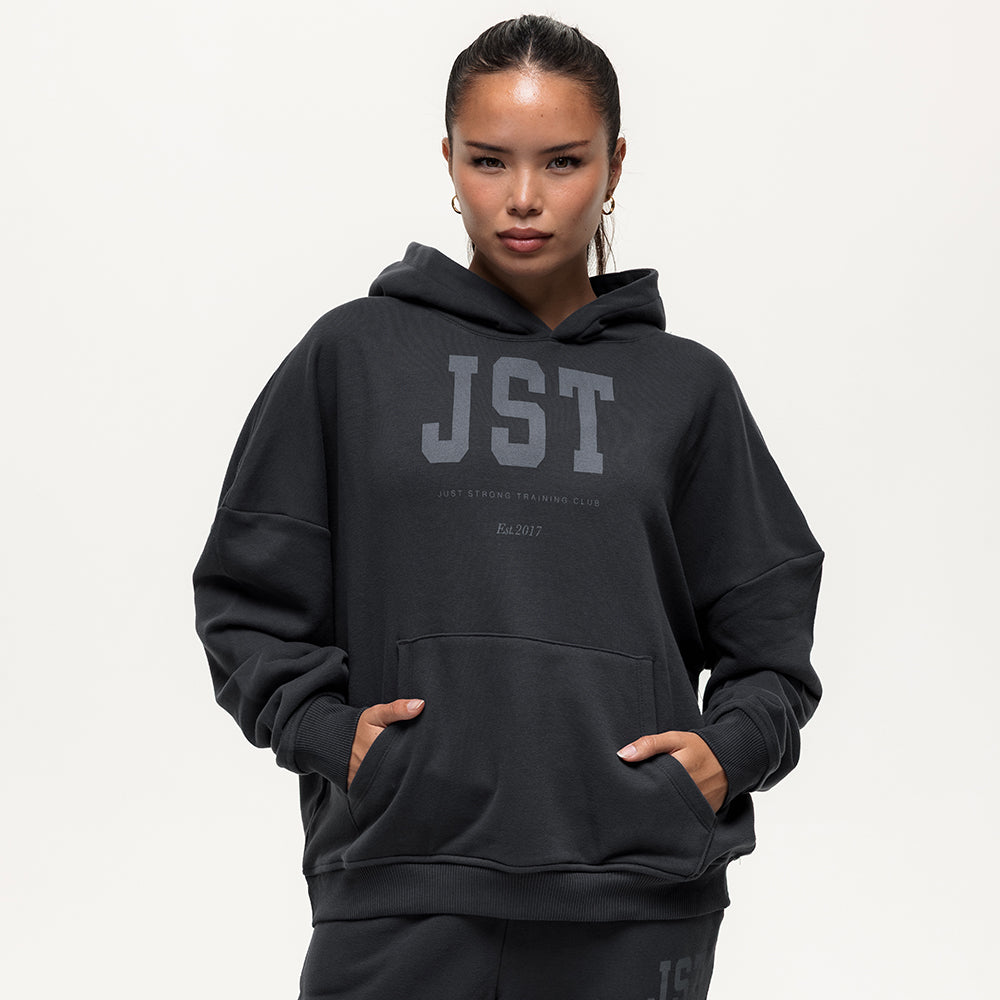 Training Club Oversized Hoodie - Washed Black