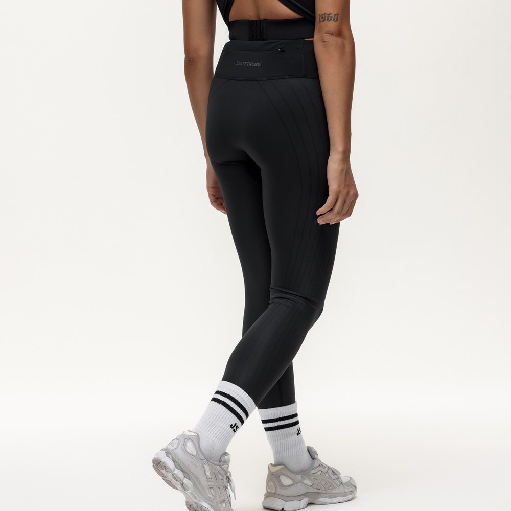 Agility Workout Leggings - Black Onyx