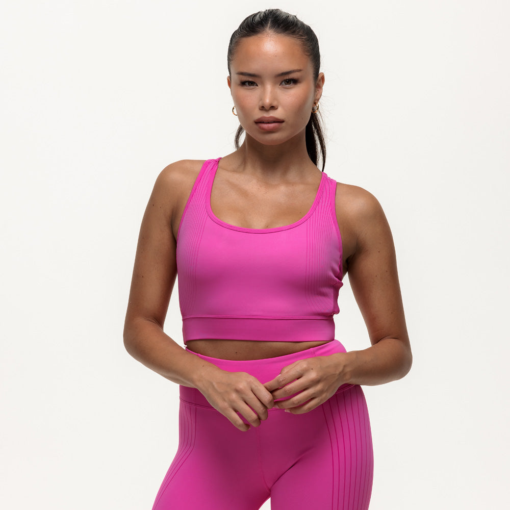 Agility Workout Bra - Fuschia Pink