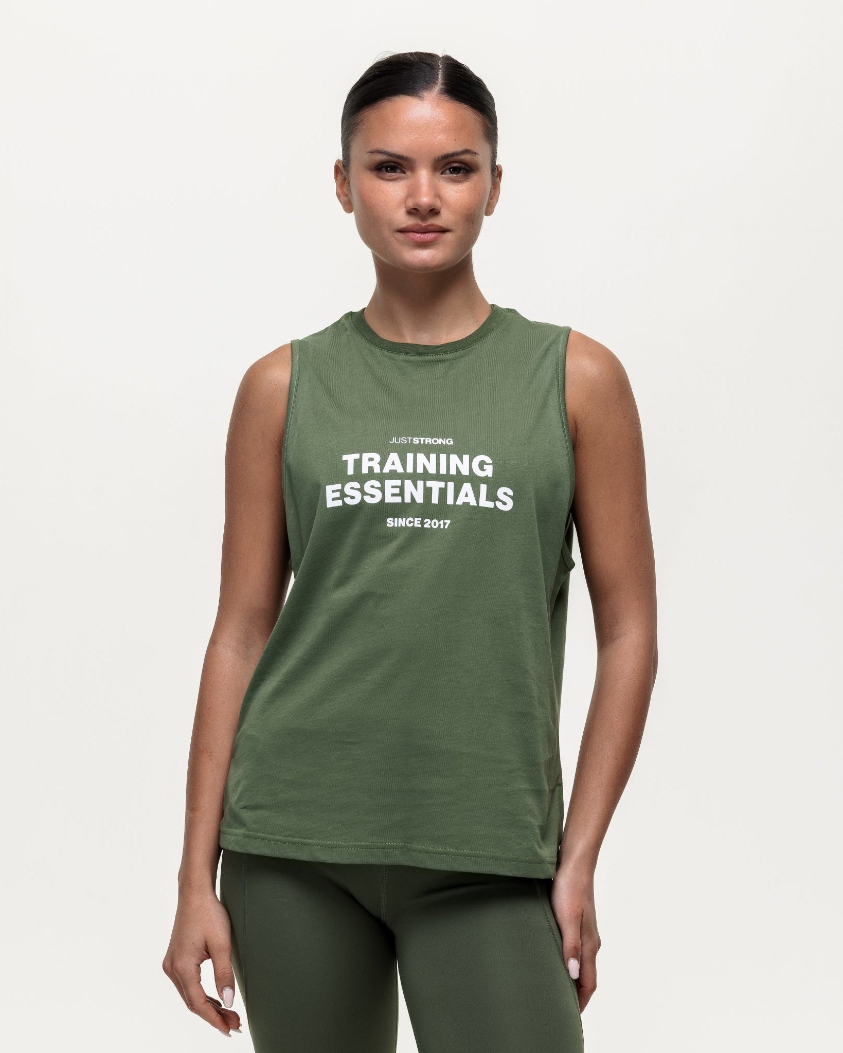 Motion Training Essentials Tank - Khaki
