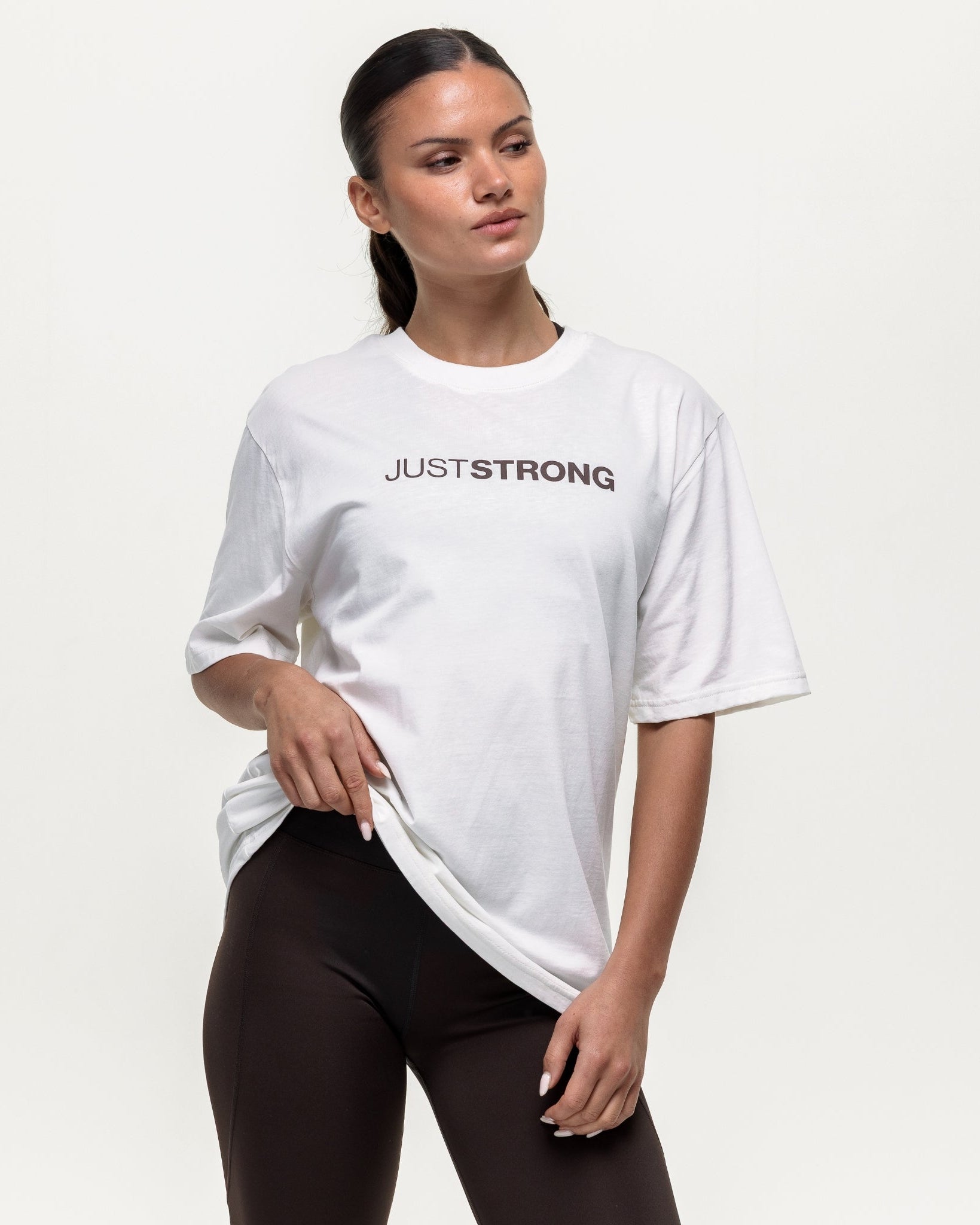 Motion Boyfriend Training Tee - Almond Milk