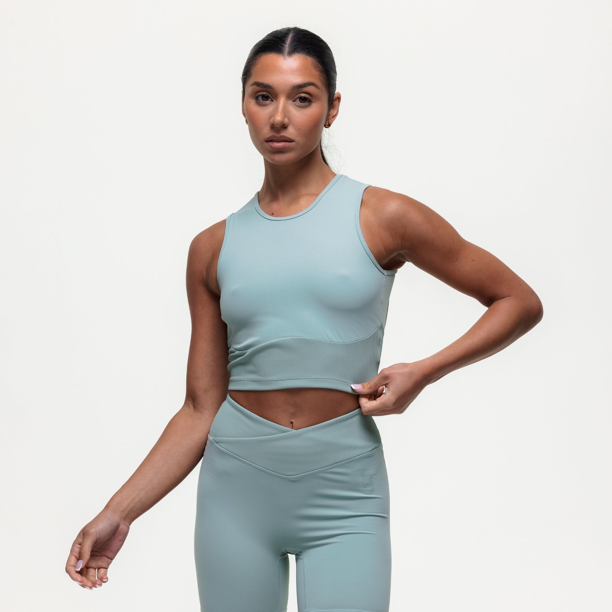 Prana Crop Vest - Seamoss