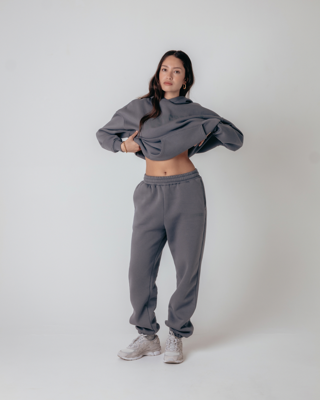 Essentials Oversized Sweatpants - Graphite