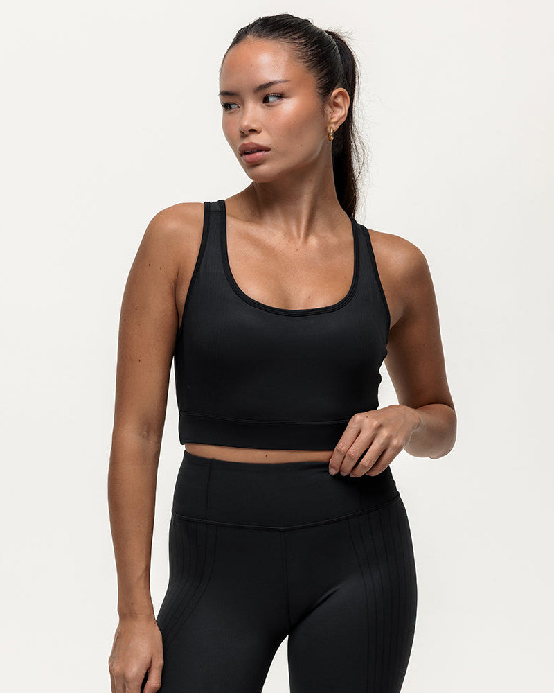 Agility Workout Bra - Black Onyx