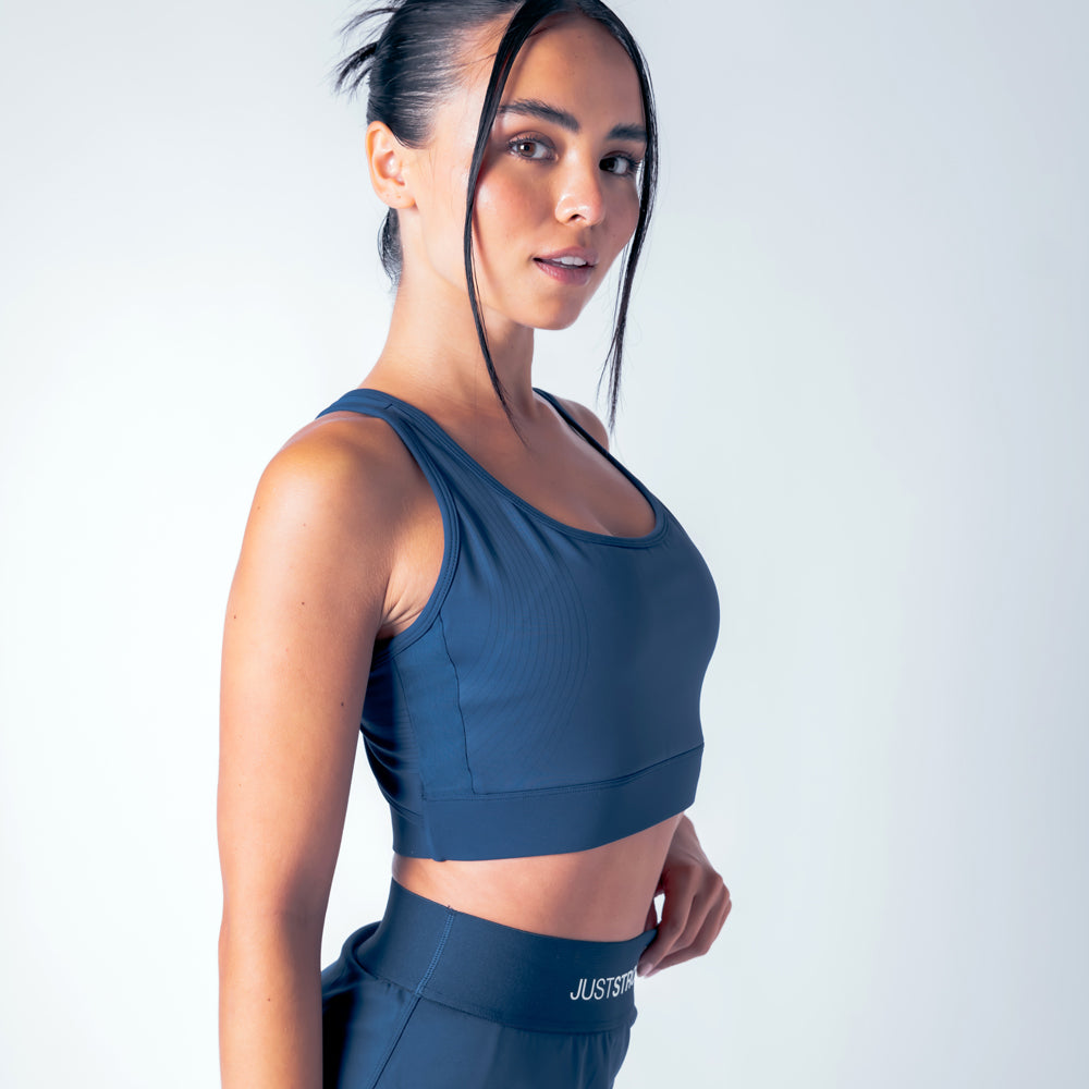 Agility Workout Bra - True Navy