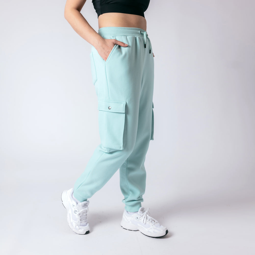 Cargo Joggers - Mineral Green